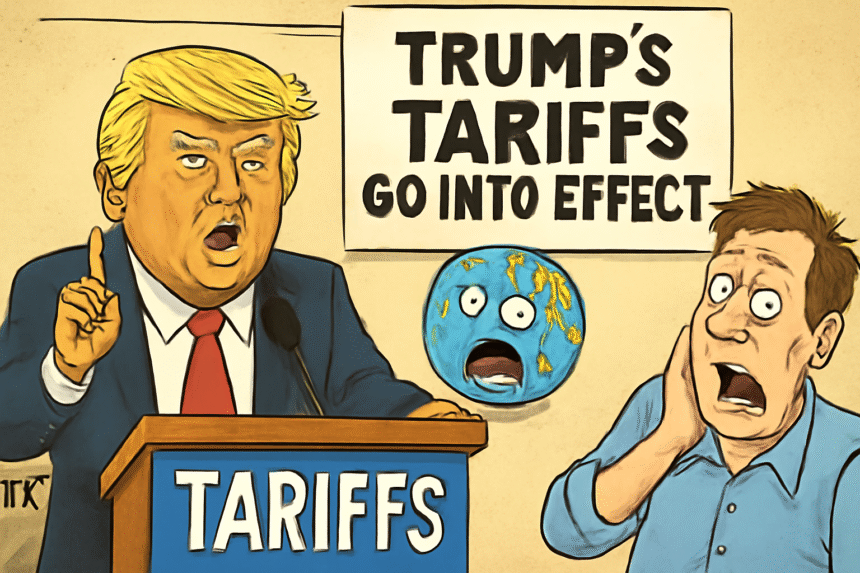 Trump’s Tariffs Go into Effect – Global Chaos and American Cheese Connoisseurs Are Not Happy